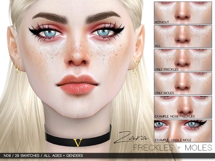 Zara Freckles