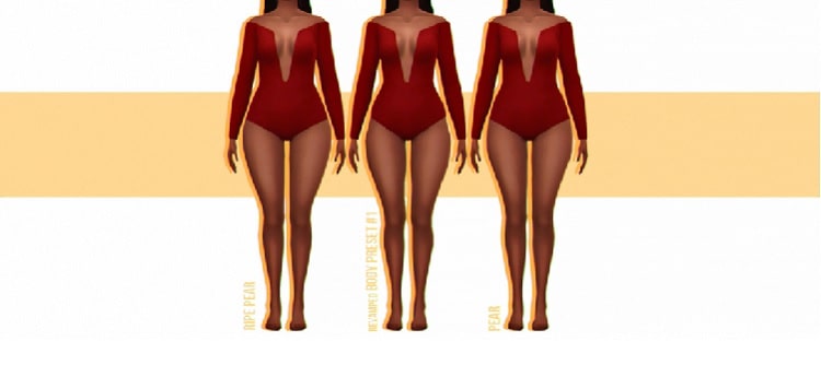 3-body shapes collection