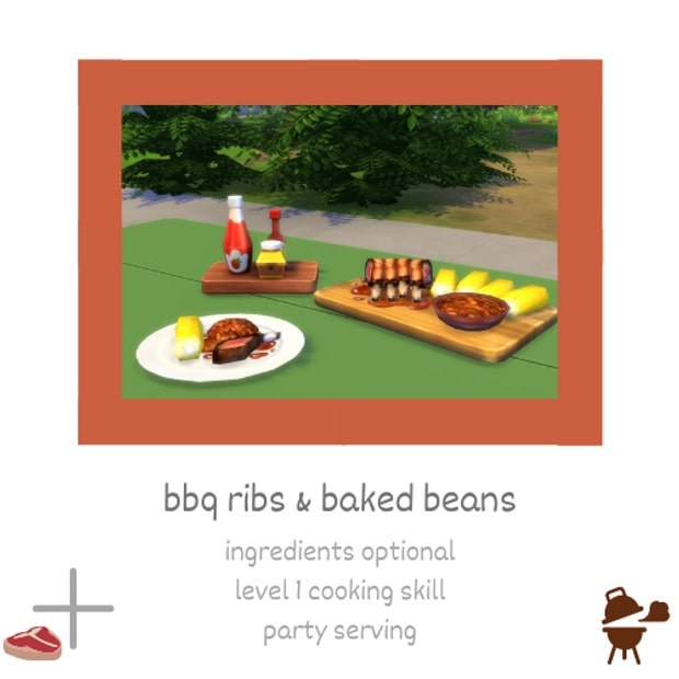 Baked Beans And Bbq Ribs