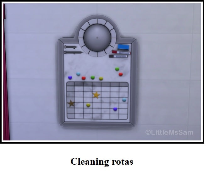 Cleaning rotas