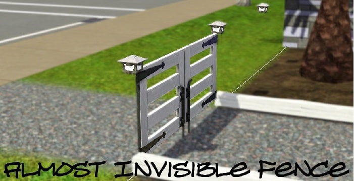 Invisible fence sims 4