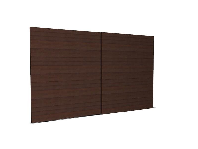 Modern Wood garage door