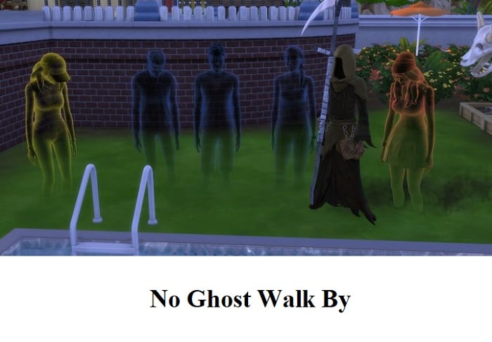 No ghost walkby