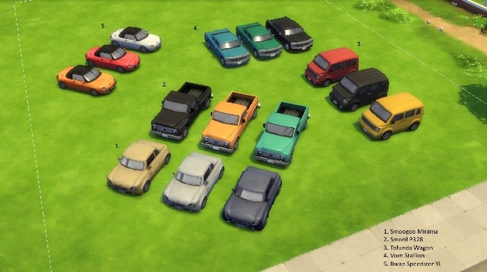 Ownable cars sims 4