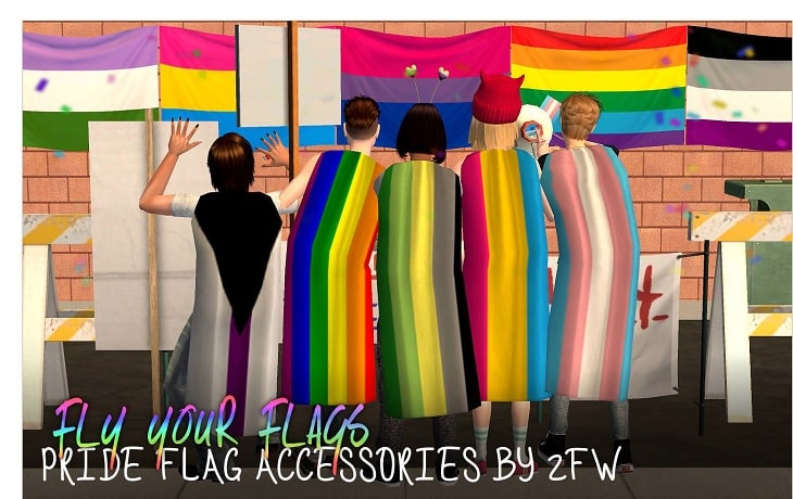 Pride Flag Accessory