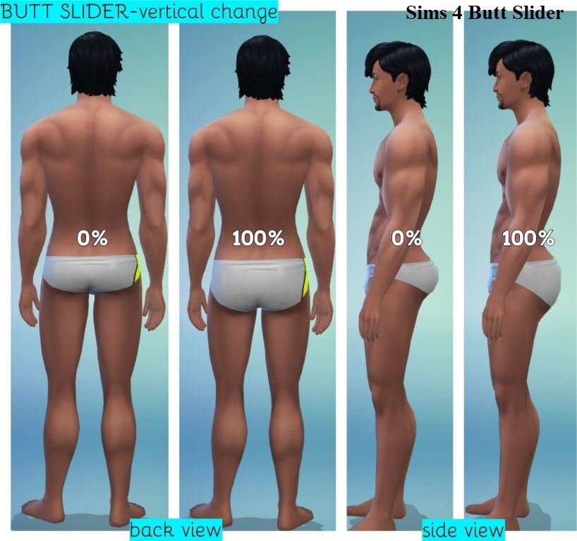 Sims 4 Butt Slider