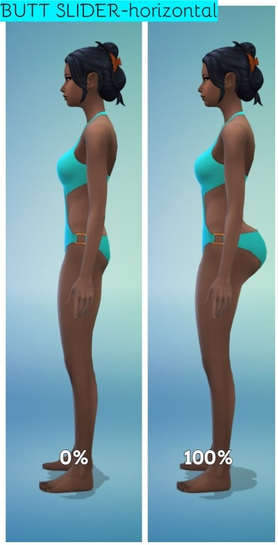 Extended Butt and Hip Sliders