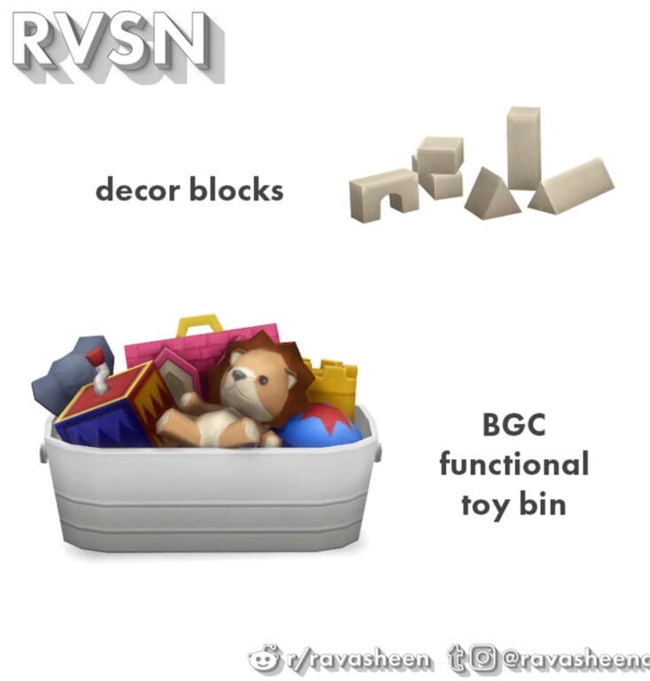 Functional Toy Bin