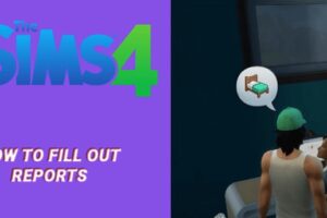 How to Fill Out Reports In Sims 4