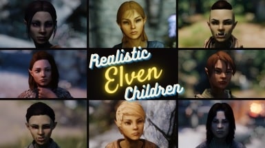 Realistic Elven Children