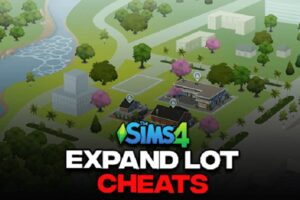 Sims 4 Expand Lot Cheat