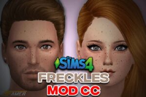 Sims 4 Freckles CC