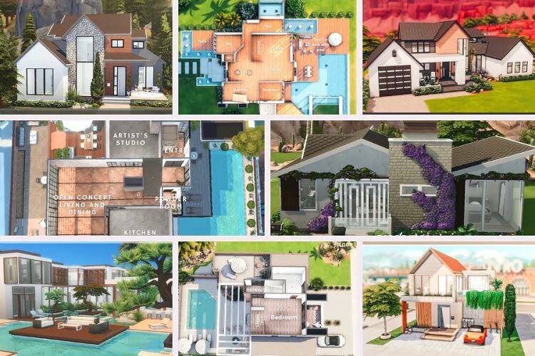 Sims 4 House Layouts & Build Inspiration