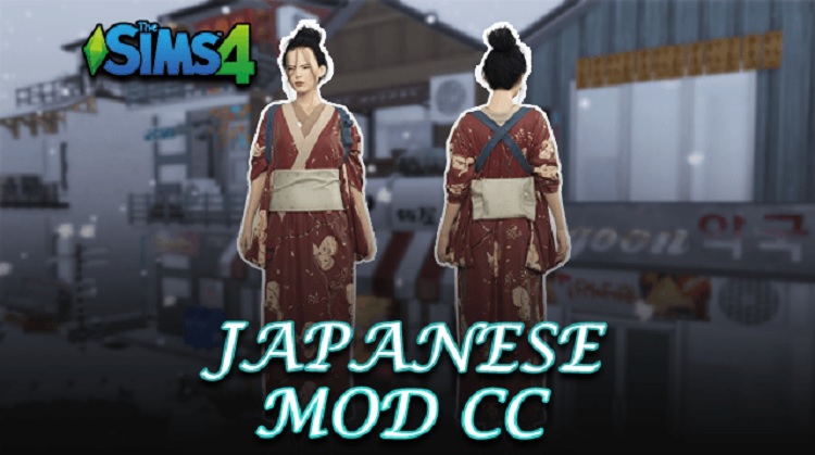 Sims 4 Japanese CC & Mods