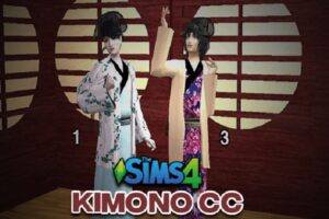 Sims 4 Kimono CC & Mods