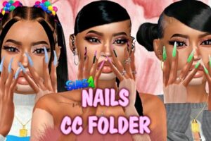 Sims 4 Nails CC & Mod