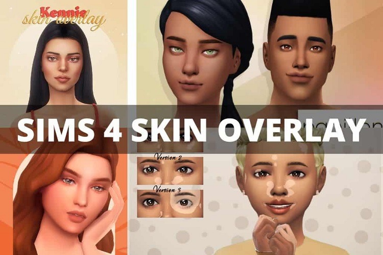 Sims 4 Skin Overlay CC & Mods