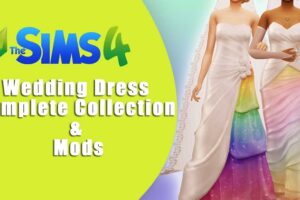 Sims 4 Wedding Dress CC & Mods