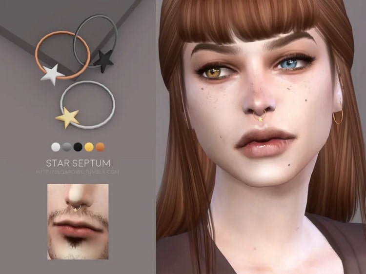 Sugar owl’s star septum