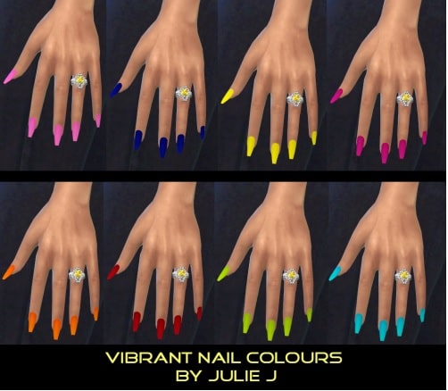 Vibrant Nail Colors