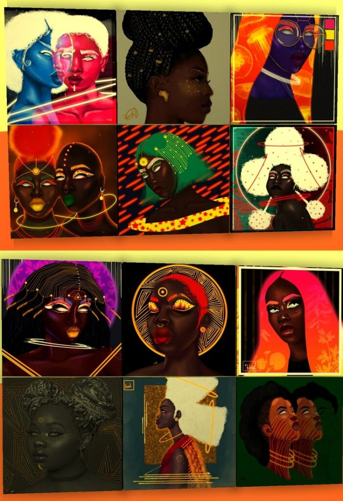 Afrofuturistic Decor - Ebonix