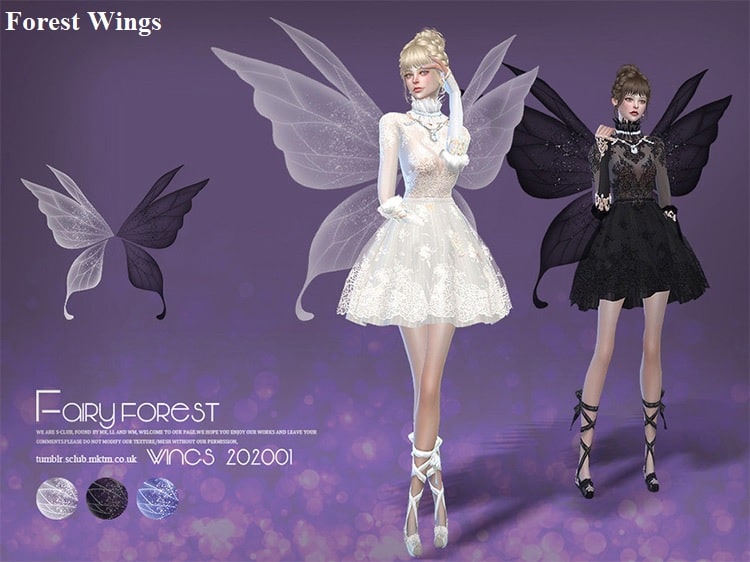 Forest wings sims 4