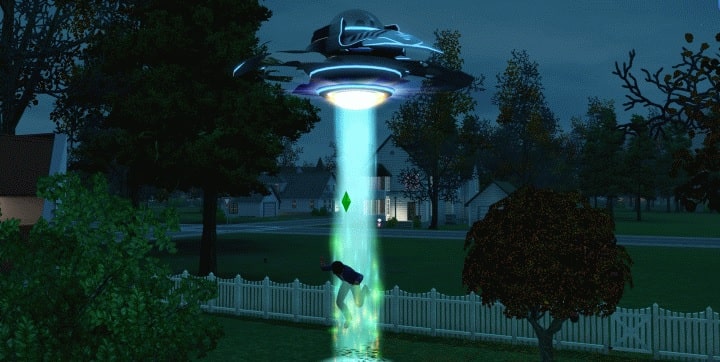 Sims 3 alien abduction