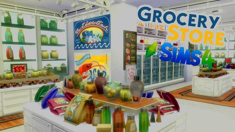 Sims 4 Grocery Mod