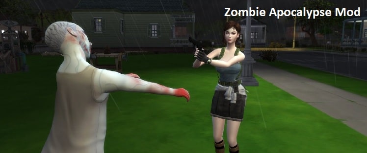 SIMS 4 ZOMBIE APOCALYPSE MOD