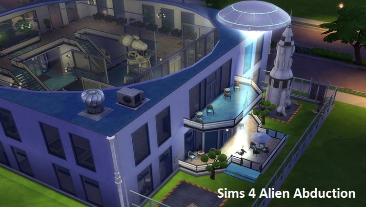 SIMS 4 ALIEN ABDUCTION