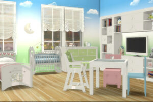 Bust Sims 4 Nursery Room CC & Mods