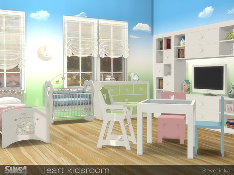 Bust Sims 4 Nursery Room CC & Mods