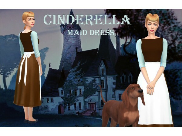 Cinderella housemaid dress