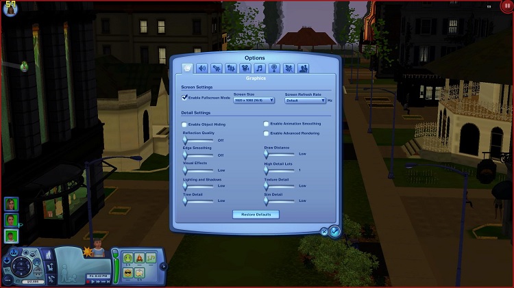 FPS Limiter for Sims 3