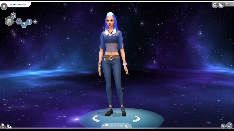 Galaxy 2 Sims 4