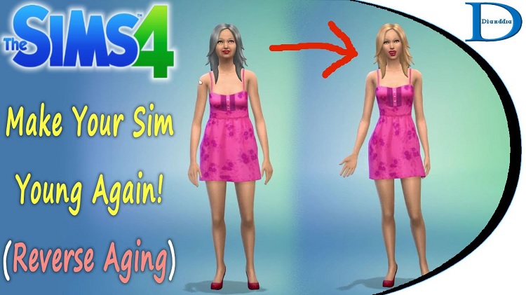 How do you stop aging in Sims 4