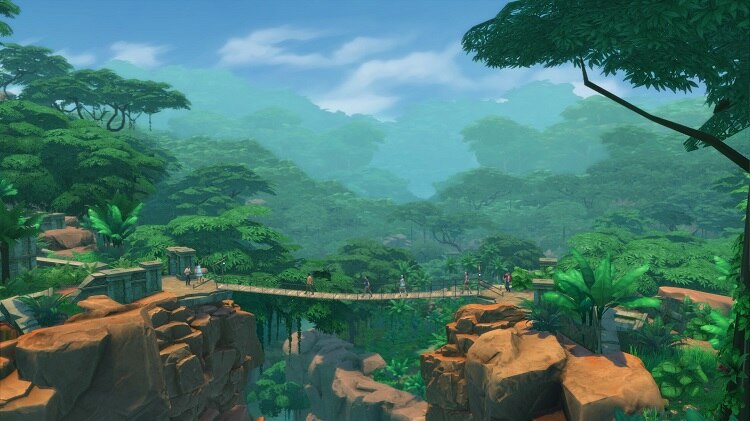 Sims 4 Jungle Adventure