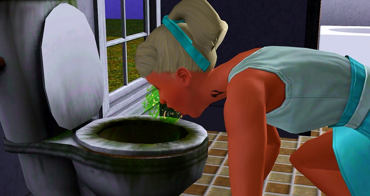 Nausea Sims 4