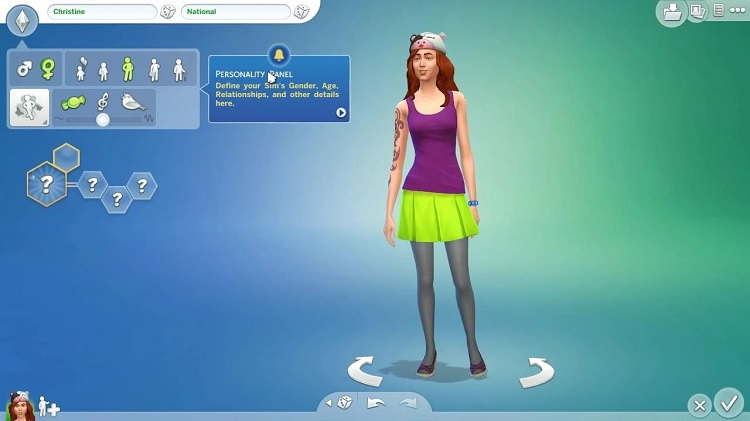 Go to Create a Sim