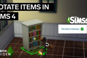 How to Rotate Items in Sims 4?