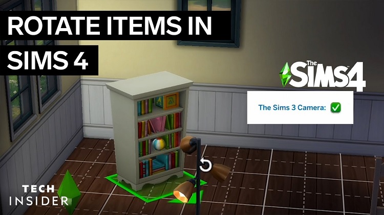 How to Rotate Items in Sims 4?