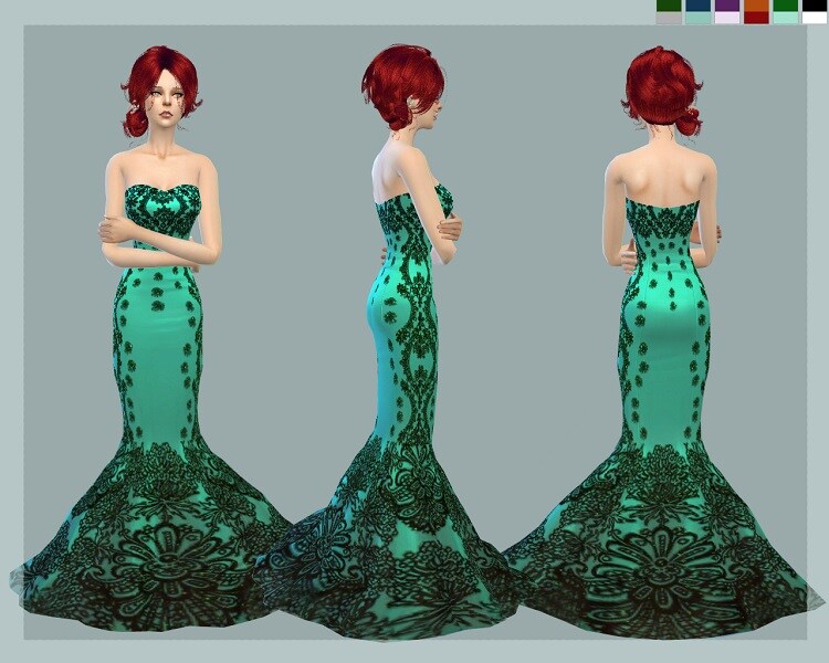 Mermaid CC Clothes Pack