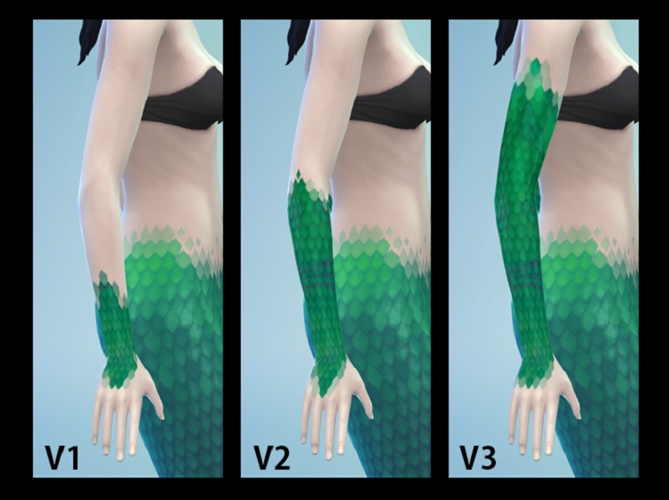 Mermaid Gloves