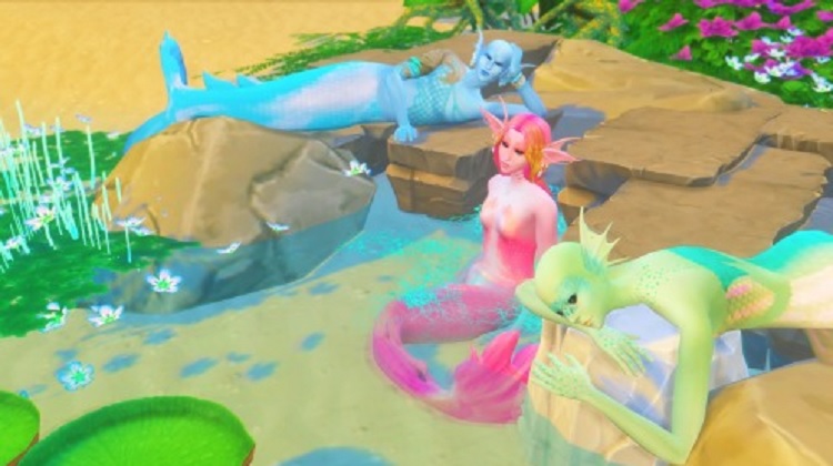 Mermaid Scales and Tail Recolors