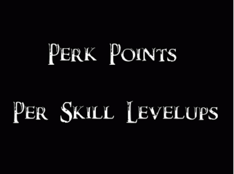 More Perk Points Per Level