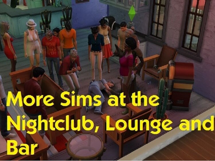 More Sims in Club Mod