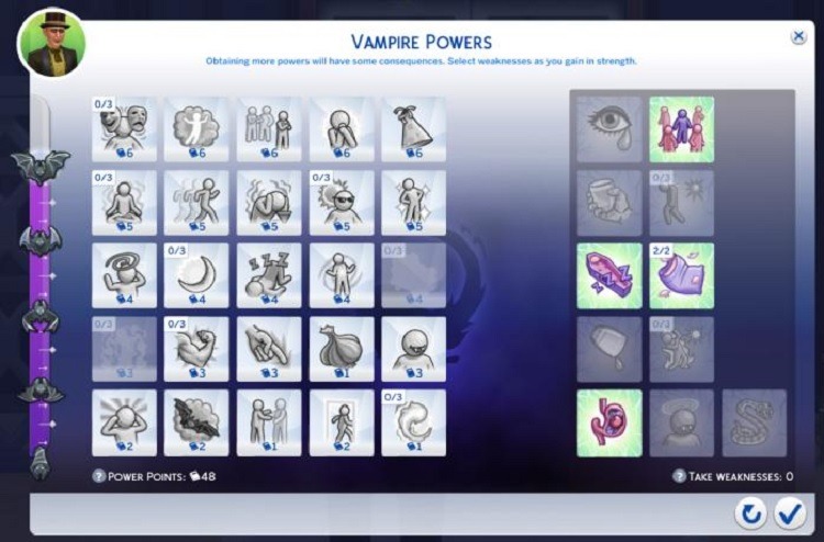 Sims 4 Vampire Traits Cheat