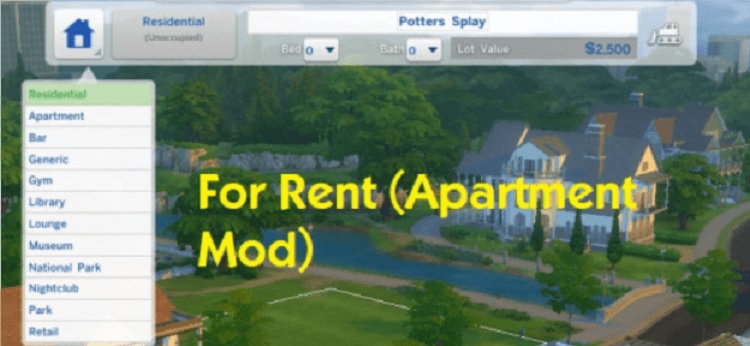 TS3 Apartment Mod