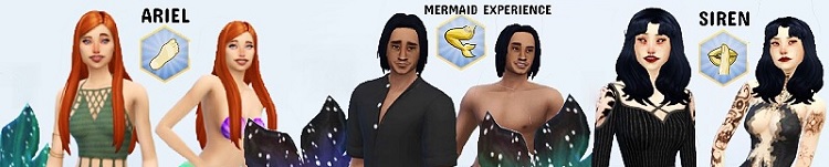 Three Mermaid Aspirations