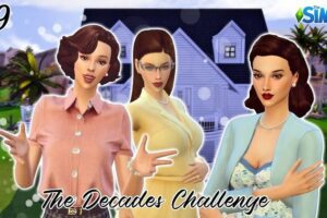 DECADES CHALLENGE IN SIMS 4